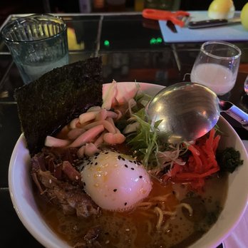 Toki Underground - Red miso, add mushrooms - Ramen Near Me - Washington, DC, District of Columbia