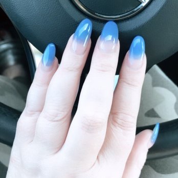 Anna's Nails - More ombré! Anna as a mail technician is the best. These are my nails with gel. If I crack or break a nail, she can fix it! - Nail Salons Near Me - Saratoga, California