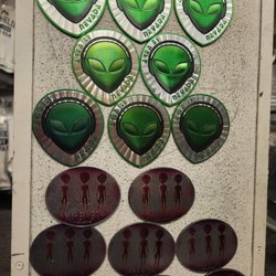 Edgewater Gift Shop - Alien  magnet,area 51