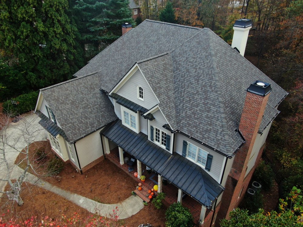 Slide of Bird's Eye Roofing Company