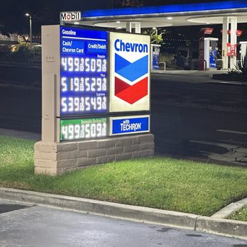 Chevron - Out front - Gas Stations Near Me - San Diego, California