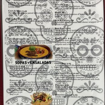 Barragan’s Tex-Mex - Menu - Comfort Food Near Me - Converse, Texas