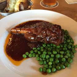 Greyhound Inn - Lamb and peas
