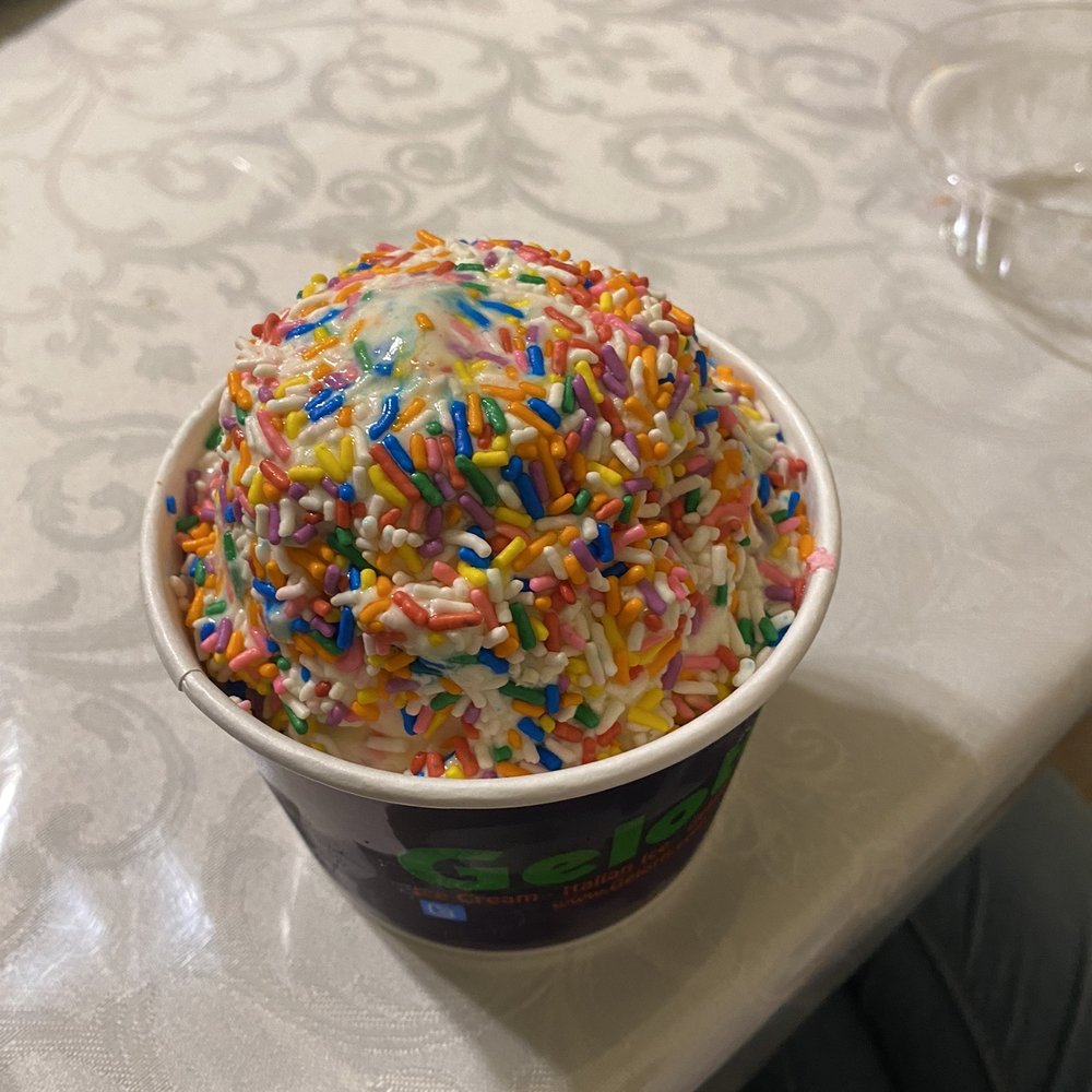 Cake Batter with Sprinkles Cake Batter with Sprinkles