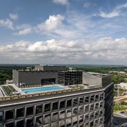 Penthouse Pool and Lounge - Reston
