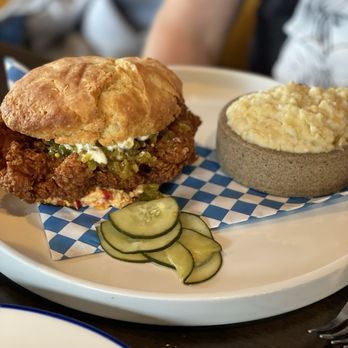 Chicory - Hot Chicken Sandwich - New American Near Me - Olympia, Washington Chicory - Hot Chicken Sandwich - New American Near Me - Olympia, Washington