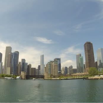 Chicago Architecture Center - The Chicago skyline, taken 5/27/2014 aboard the Chicago Architecture Foundation river boat tour with my GoPro. - Museums Near Me - Chicago, Illinois