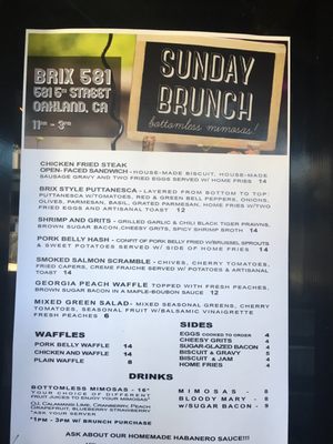 Menu photo 5 BRIX 581 Oakland, CA Menu photo 5 BRIX 581 Oakland, CA