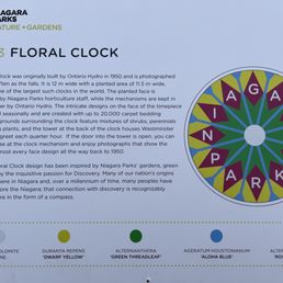 floral clock design october 2023