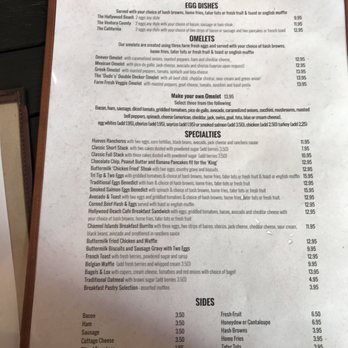 Hollywood Beach Cafe - Breakfast menu - Breakfast & Brunch Near Me - Oxnard, California