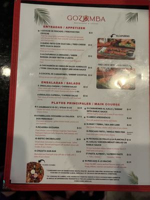 Menu photo 6 Gozamba Restaurant & Lounge Orlando, FL