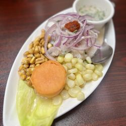 Aji Verde - Ceviche de Pescado. Delicious!