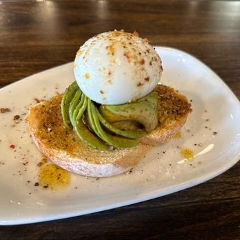 The Bean Yard Coffee House - Avo Toast w/egg add-on - Coffee Roasteries Near Me - Sandy, Utah