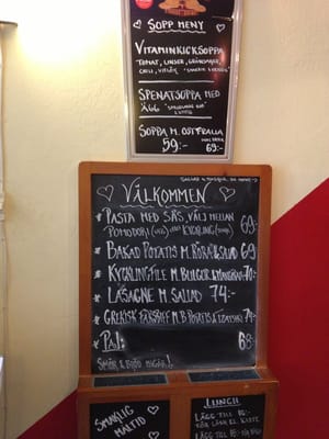 Menu photo 1 Café Rialto Stockholm, AB