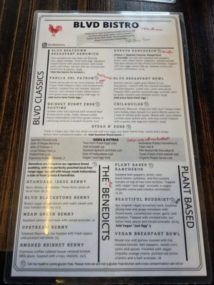 Menu photo 1 Blvd Bistro North Vancouver, BC Menu photo 1 Blvd Bistro North Vancouver, BC