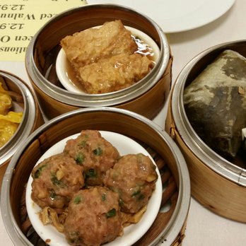 Mei Sum Dim Sum - Dried scallop, bean curd roll, mochi rice and beef balls. - Dim Sum Near Me - Honolulu, Hawaii Mei Sum Dim Sum - Dried scallop, bean curd roll, mochi rice and beef balls. - Dim Sum Near Me - Honolulu, Hawaii
