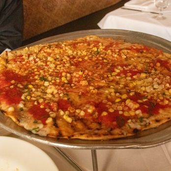 Bacaro - Pizza with Sweet Corn & Spicy Oil - Wine Bars Near Me - Providence, Rhode Island