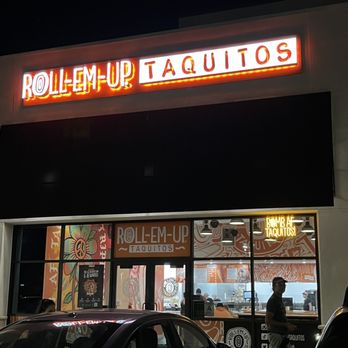 Roll Em Up Taquitos - Colton - Exterior store signage - Mexican Near Me - Colton, California