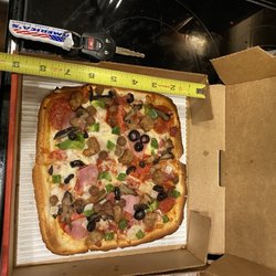 Jet's Pizza - Gluten free Jet10. And a car key.