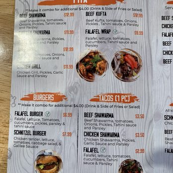 Galilee Falafel And Shawarma - Menu - Middle Eastern Near Me - Lake Worth, Texas Galilee Falafel And Shawarma - Menu - Middle Eastern Near Me - Lake Worth, Texas