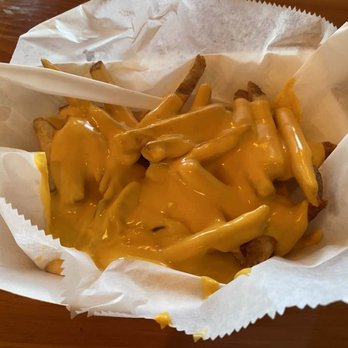 Majek Seafood & Grill - Cheese fries, at Majek Seafood & Grill in China, Maine. - Seafood Near Me - China, Maine