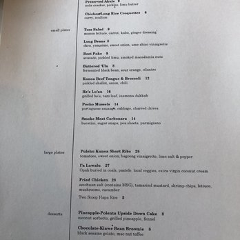 Mud Hen Water - Menu - August 2019 - Hawaiian Near Me - Honolulu, Hawaii Mud Hen Water - Menu - August 2019 - Hawaiian Near Me - Honolulu, Hawaii