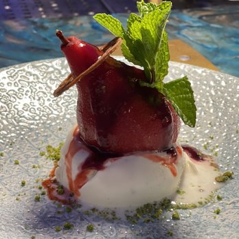 ELIA - Poached pear - Greek Near Me - Walnut Creek, California