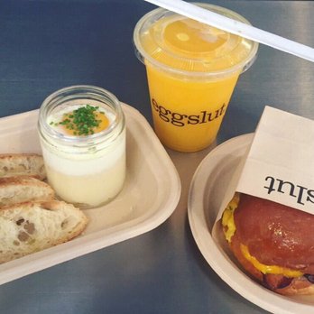 Eggslut - Fair fax sandwich with bacon and the slut - Breakfast & Brunch Near Me - Los Angeles, California