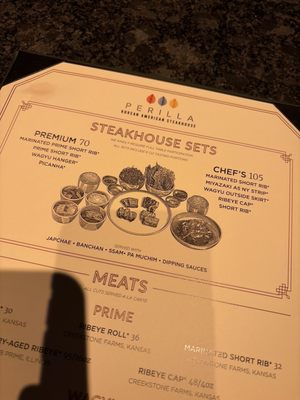 Menu photo 4 Perilla korean steakhouse Chicago, IL Menu photo 4 Perilla korean steakhouse Chicago, IL