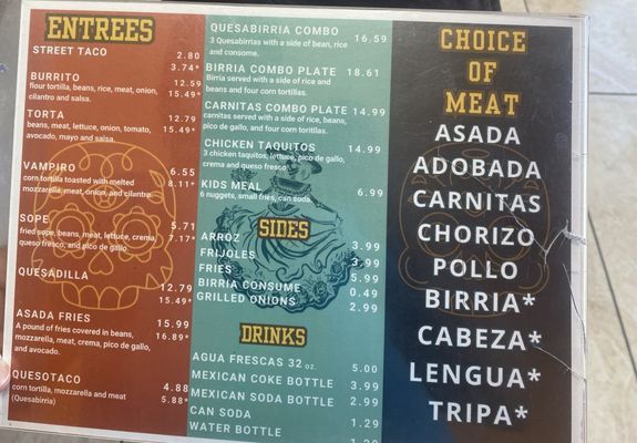 Menu photo 2 Mas Vida Taqueria Delano, CA Menu photo 2 Mas Vida Taqueria Delano, CA