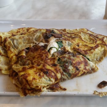 Leonidas Chocolate Cafe - "Skinny" omelette with goat cheese spinach and mushrooms - Chocolatiers & Shops Near Me - Northbrook, Illinois Leonidas Chocolate Cafe - "Skinny" omelette with goat cheese spinach and mushrooms - Chocolatiers & Shops Near Me - Northbrook, Illinois