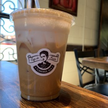 Café de Frida - My order today- Dirty Horchata - Pancakes Near Me - Florence, Alabama
