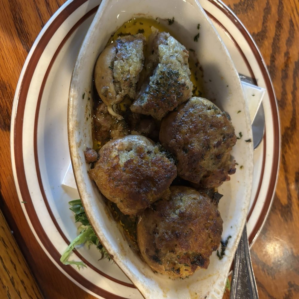 DJ'S Restaurant - Stuffed mushrooms - American Near Me - Ludlow, Vermont DJ'S Restaurant - Stuffed mushrooms - American Near Me - Ludlow, Vermont