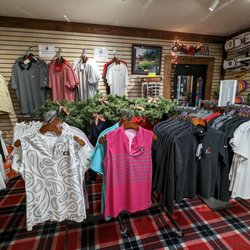 UGA Golf Course - Inside the clubhouse golf shop.