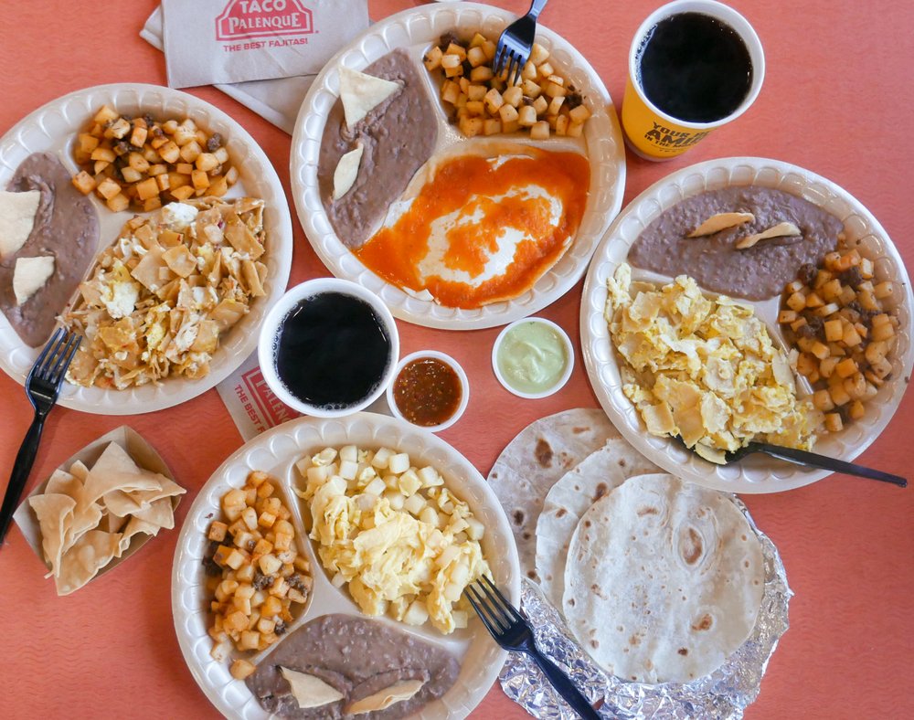 Food from Taco Palenque University Dr