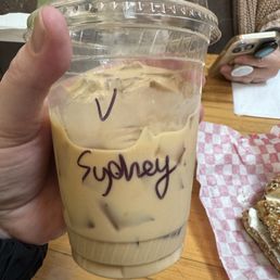 Iced vanilla Iced vanilla