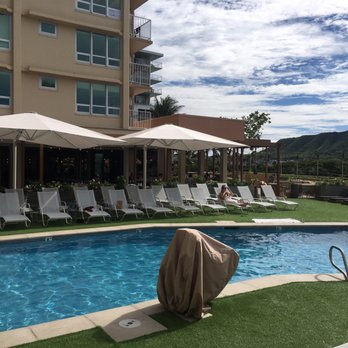 Deck. - Can eat poolside here too! - Hawaiian Near Me - Honolulu, Hawaii