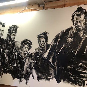 Yojimbo - Love these drawings! - Sushi Bars Near Me - Alameda, California Yojimbo - Love these drawings! - Sushi Bars Near Me - Alameda, California