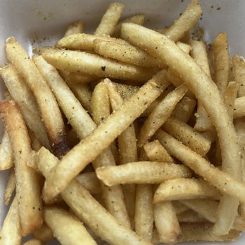 Burgerlicious - Seasoned fries with garlic&jalapeno - Burgers Near Me - Lewisville, Texas