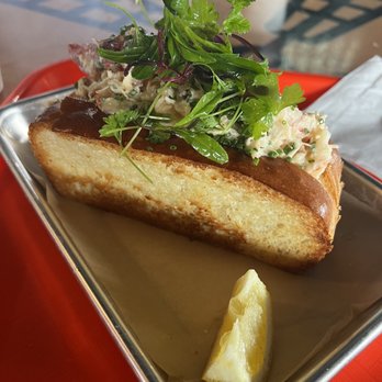 Lobster Lab - Got the lobster roll with the truffled aioli, and it's the best!!! Totally worth it!!! - Sandwiches Near Me - Carlsbad, California