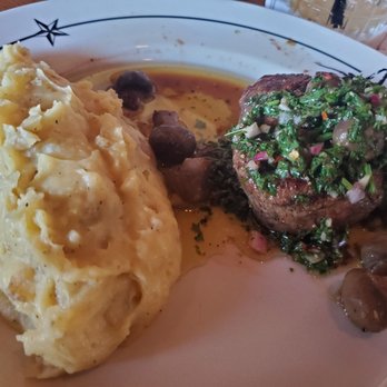 Saltgrass Steak House - Filet chimichuri - Steakhouses Near Me - Houston, Texas Saltgrass Steak House - Filet chimichuri - Steakhouses Near Me - Houston, Texas