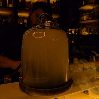 Bad Luck Bar - Smoked cocktail - Cocktail Bars Near Me - Detroit, Michigan