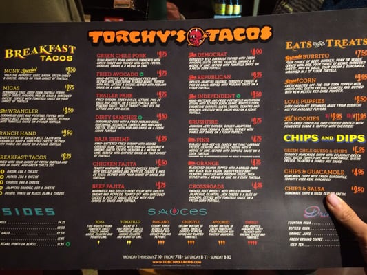 Menu photo 7 Torchy's Tacos Austin, TX