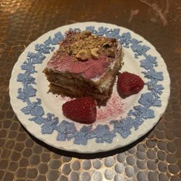 Raspberry and hazelnut tiramisu Raspberry and hazelnut tiramisu