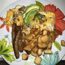 Spicy Poblano Omelette with multiple customization