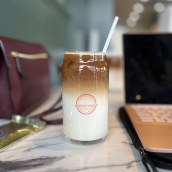 Karak House Coffee - Iced Honey Lavender Latte - Coffee & Tea Near Me - Laguna Hills, California Karak House Coffee - Iced Honey Lavender Latte - Coffee & Tea Near Me - Laguna Hills, California