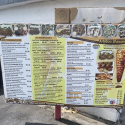 Arhiboo Shawarma - Halal menu