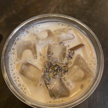 The Press Espresso - Iced honey lavender latte - Bakeries Near Me - Murrieta, California The Press Espresso - Iced honey lavender latte - Bakeries Near Me - Murrieta, California