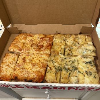 Triple Beam Pizza - HALF Cheese and HALF POTATO SAGE AND TRUFFLE - Pizza Near Me - Los Angeles, California Triple Beam Pizza - HALF Cheese and HALF POTATO SAGE AND TRUFFLE - Pizza Near Me - Los Angeles, California