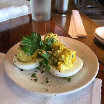 R+D Kitchen - Deviled Eggs. - New American Near Me - Yountville, California R+D Kitchen - Deviled Eggs. - New American Near Me - Yountville, California